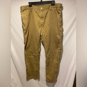 Carhartt Carpenter pants dungarees tan/khaki Size 40x32
